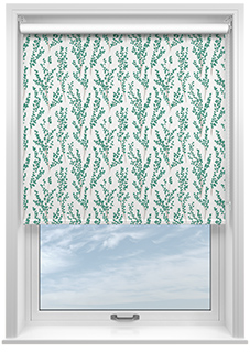 Willow Field, Peacock - Roller Blind